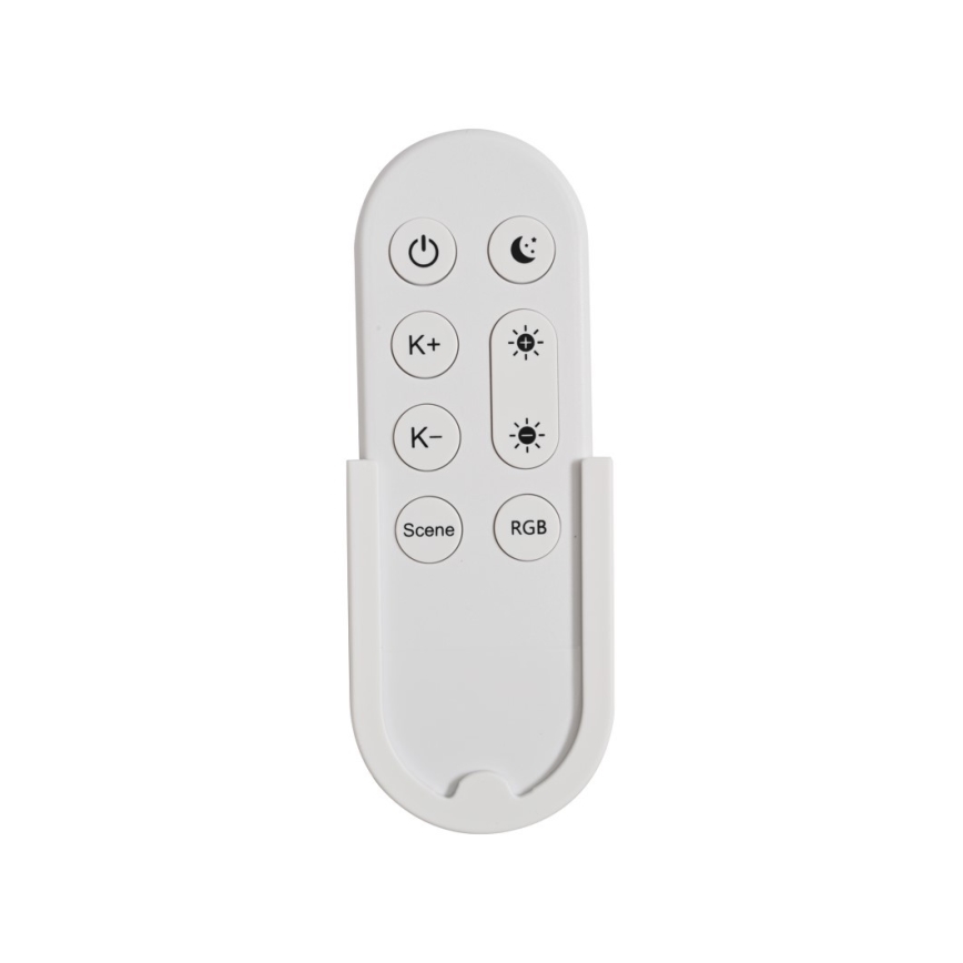 Immax NEO 07166-B40 - LED RGB+CCT Dimbare plafondlamp NEO LITE TUDO LED/50W/230V Wi-Fi Tuya zwart + afstandsbediening