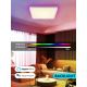 Immax NEO 07168-W40 - LED RGB+CCT Dimbare plafondlamp NEO LITE TUDO LED/50W/230V Wi-Fi Tuya wit + afstandsbediening