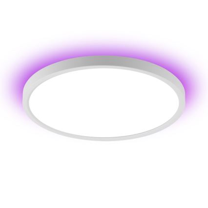 Immax NEO 07169-W60 - LED RGB+CCT Dimbare plafondlamp NEO LITE TUDO 65W/230V 2700-6500K Wi-Fi Tuya + afstandsbediening wit