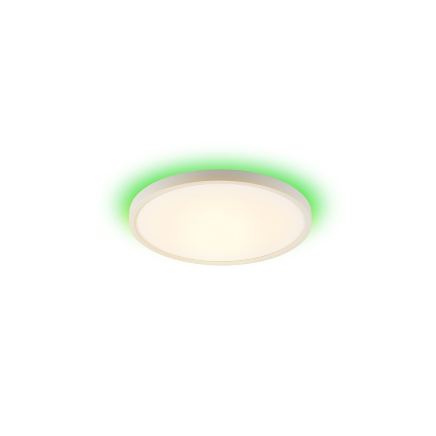Immax NEO 07169-W60 - LED RGB+CCT Dimbare plafondlamp NEO LITE TUDO 65W/230V 2700-6500K Wi-Fi Tuya + afstandsbediening wit