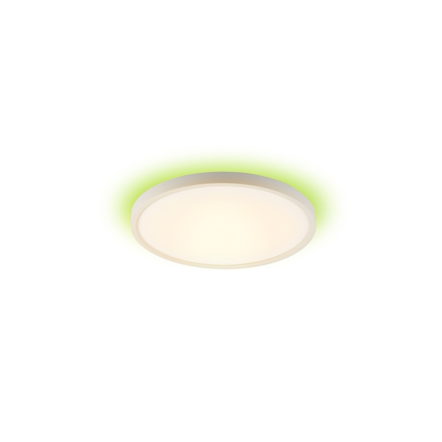 Immax NEO 07169-W60 - LED RGB+CCT Dimbare plafondlamp NEO LITE TUDO 65W/230V 2700-6500K Wi-Fi Tuya + afstandsbediening wit