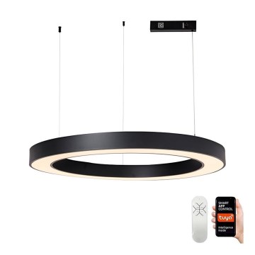 Immax NEO 07211L - LED dimbare hanglamp aan kabel PASTEL LED/68W/230V 2700-6500K Tuya zwart + afstandsbediening