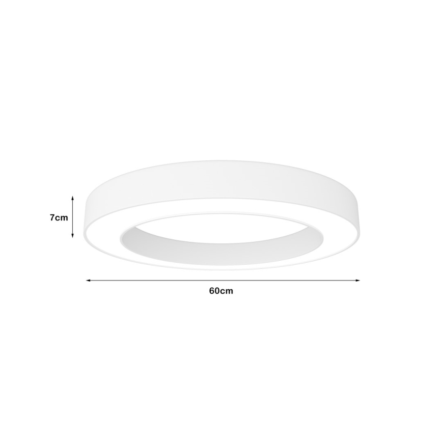 Immax NEO 07212L - LED dimbaar licht PASTEL LED/53W/230V wit Tuya + afstandsbediening