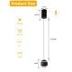 Immax NEO 07220L - Dimbare LED hanglamp aan een koord DORMINE LED/6W/230V glanzend zwart Tuya + afstandsbediening