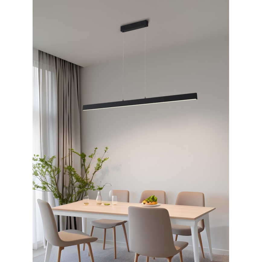 Immax NEO 07234L - Dimbare LED hanglamp aan een koord NEO LITE TRIANGOLO LED/28W/230V Wi-Fi Tuya 2700-6500K + afstandsbediening