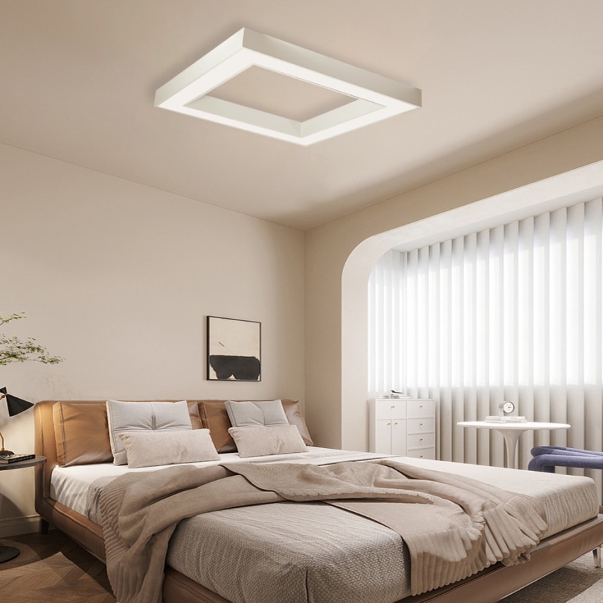Immax NEO 07240L - Dimbare LED Plafondlamp CANTO LED/60W/230V 2700-6500K Tuya wit