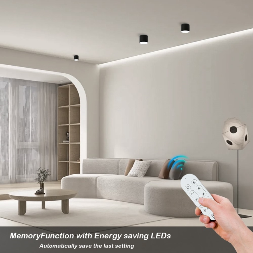 Immax NEO 07242L - Dimbare LED-plafondlamp RONDATE LED/18W/230V 11,5 cm Wi-Fi Tuya