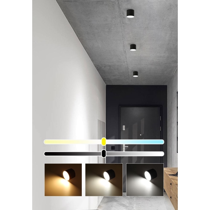 Immax NEO 07242L - Dimbare LED-plafondlamp RONDATE LED/18W/230V 11,5 cm Wi-Fi Tuya