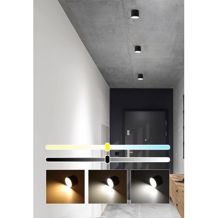 Immax NEO 07242L - LED dimbare plafondlamp RONDATE LED/18W/230V 11,5 cm Wi-Fi Tuya