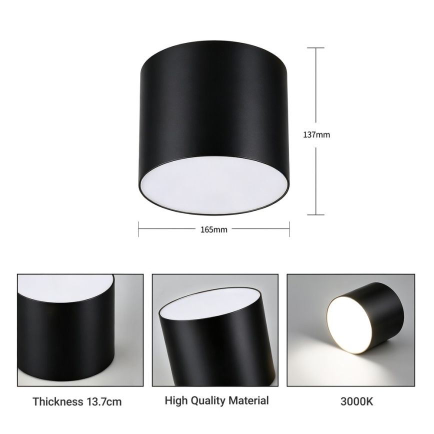 Immax NEO 07244L - LED dimbare plafondlamp RONDATE LED/32W/230V 16,5 cm Wi-Fi Tuya