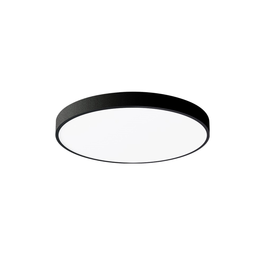 Immax NEO 07248L - Dimbare LED Plafondlamp NEO LITE SEMPLICI LED/36W/230V 3000-6000K Wi-Fi Tuya zwart + afstandsbediening