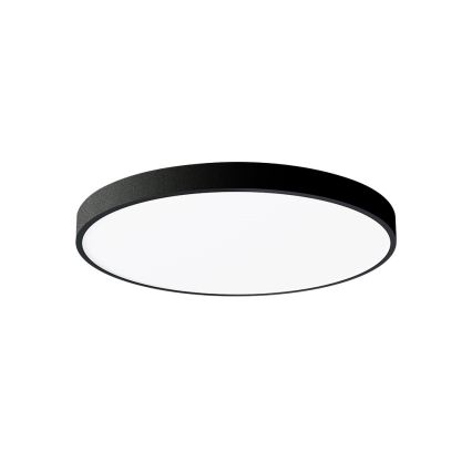 Immax NEO 07249L - Dimbare LED Plafondlamp NEO LITE SEMPLICI LED/48W/230V 3000-6000K Wi-Fi Tuya zwart + afstandsbediening