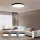 Immax NEO 07250L - Dimbare LED Plafondlamp NEO LITE SEMPLICI LED/60W/230V 3000-6000K Wi-Fi Tuya zwart + afstandsbediening