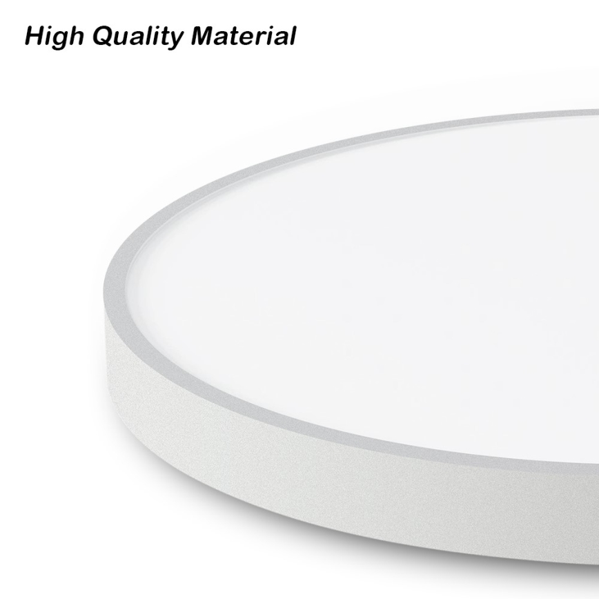 Immax NEO 07252L - Dimbare LED Plafondlamp NEO LITE SEMPLICI LED/48W/230V 3000-6000K Wi-Fi Tuya wit + afstandsbediening