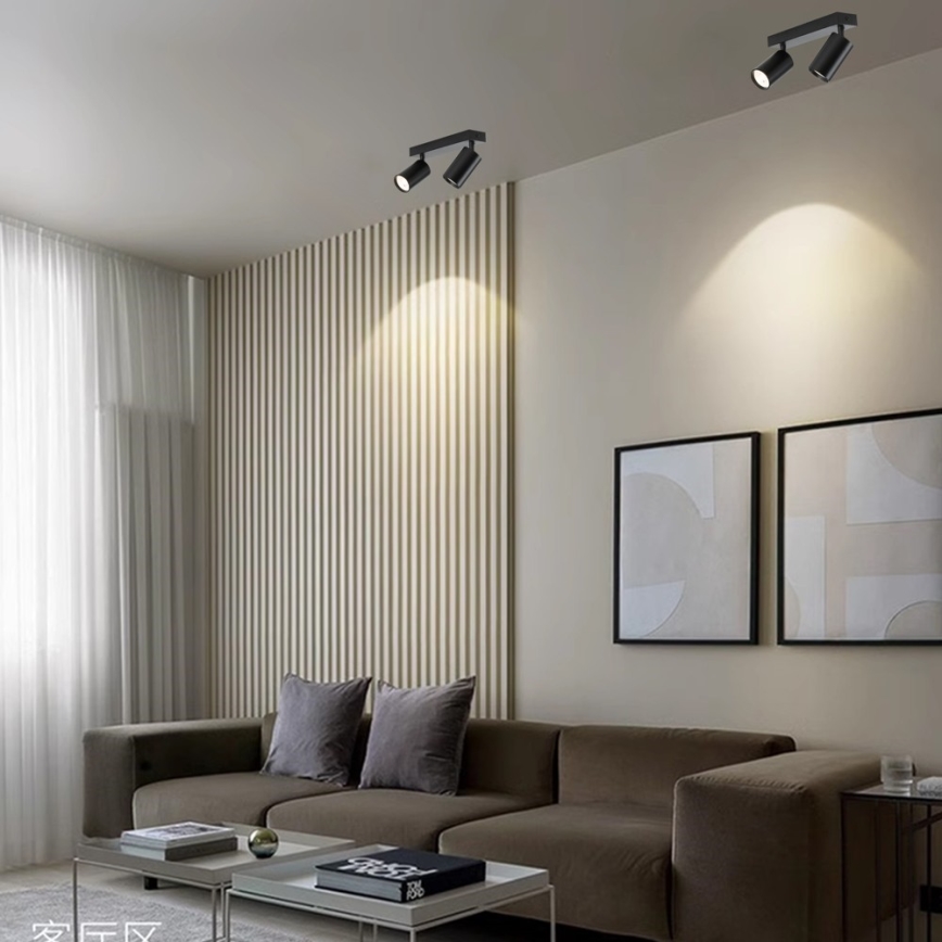 Immax NEO 07262W - LED RGB+CCT Dimbare Spot NEO LITE PUNTO 2xGU10/6W/230V Wi-Fi Tuya