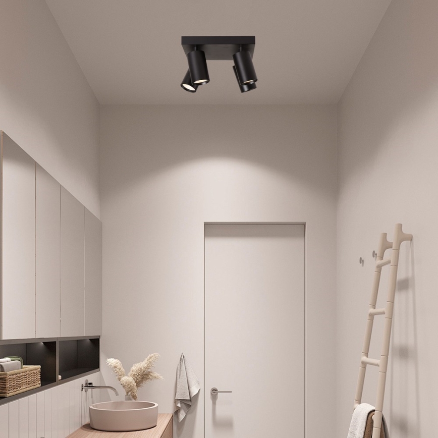 Immax NEO 07266W - LED RGB+CCT Dimbare Spot NEO LITE PUNTO 4xGU10/6W/230V Wi-Fi Tuya