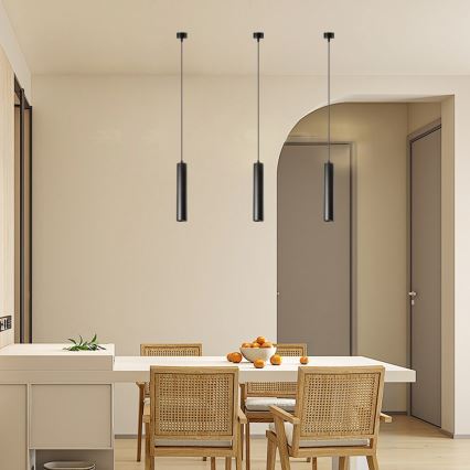 Immax NEO 07270W - LED RGB+CCT Dimbare hanglamp aan een koord NEO LITE PUNTO 1xGU10/6W/230V Wi-Fi Tuya