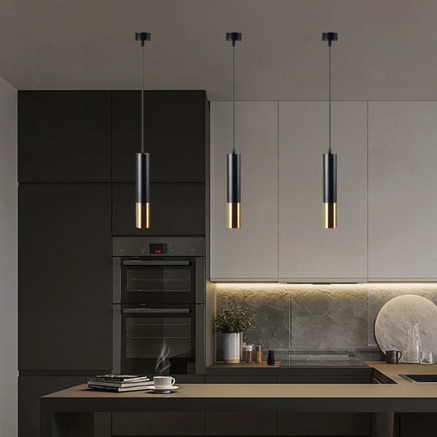 Immax NEO 07273Z - LED RGB+CCT Dimbare hanglamp aan een koord NEO PUNTO 1xGU10/4,8W/230V Tuya