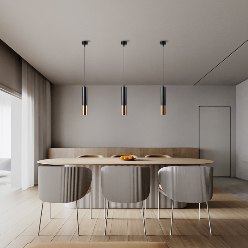 Immax NEO 07273Z - LED RGB+CCT Dimbare hanglamp aan een koord NEO PUNTO 1xGU10/4,8W/230V Tuya