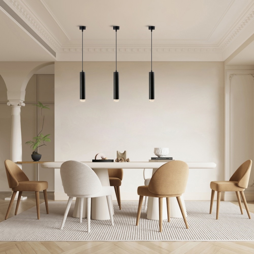Immax NEO 07274W - LED RGB+CCT Dimbare hanglamp aan een koord NEO LITE PUNTO 1xGU10/6W/230V Wi-Fi Tuya