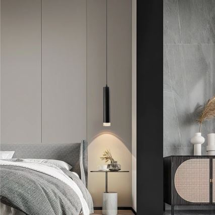 Immax NEO 07274W - LED RGB+CCT Dimbare hanglamp aan kabel NEO LITE PUNTO 1xGU10/6W/230V Wi-Fi Tuya