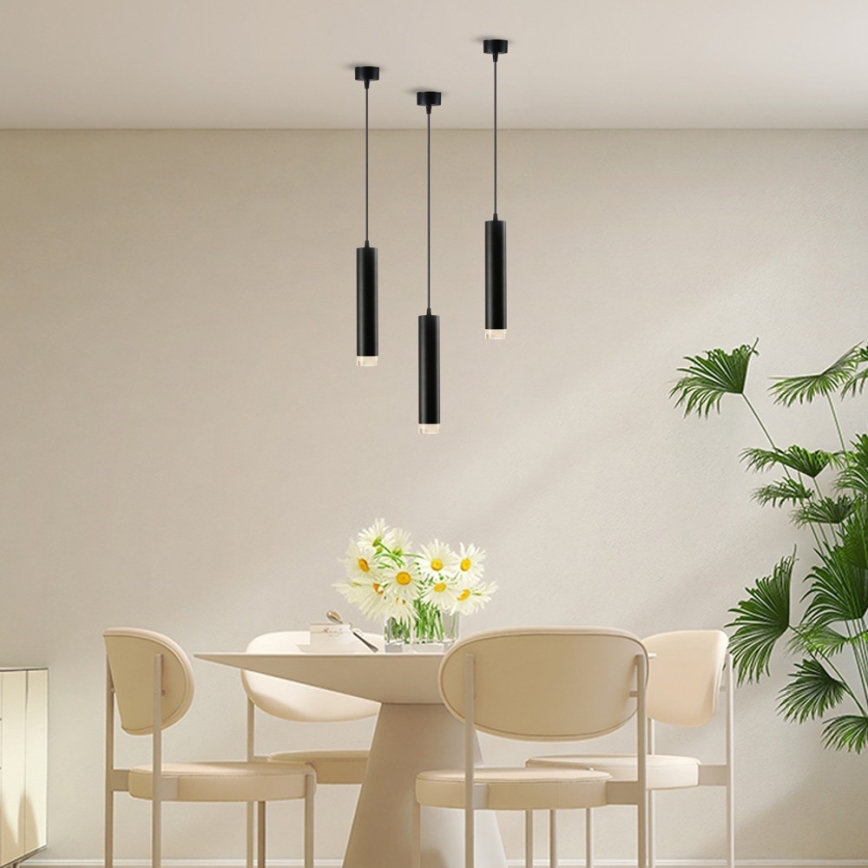 Immax NEO 07274W - LED RGB+CCT Dimbare hanglamp aan kabel NEO LITE PUNTO 1xGU10/6W/230V Wi-Fi Tuya