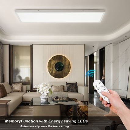 Immax NEO 07276L - LED Dimbare badkamer plafondverlichting NEO LITE FRAME LED/50W/230V IP44 Wi-Fi Tuya + afstandsbediening wit