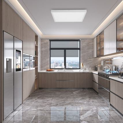 Immax NEO 07277L - LED Dimbare badkamer plafondverlichting NEO LITE FRAME LED/50W/230V IP44 Wi-Fi Tuya +remote bediening wit