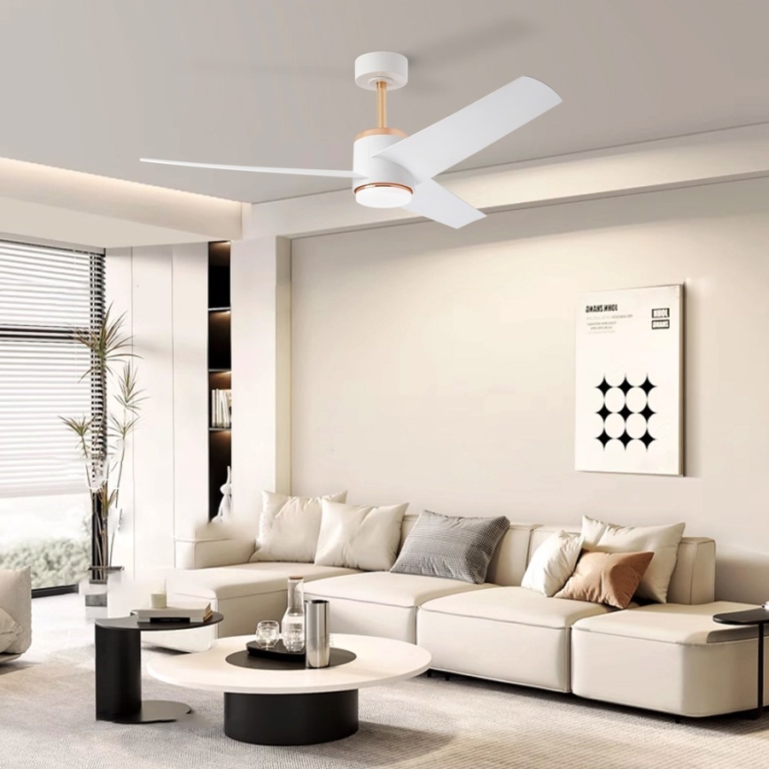Immax NEO 07281L - LED+CCT Dimbare plafondventilator BEAUTY LED/18W/230V 3000/4000/6000K Wi-Fi Tuya + afstandsbediening