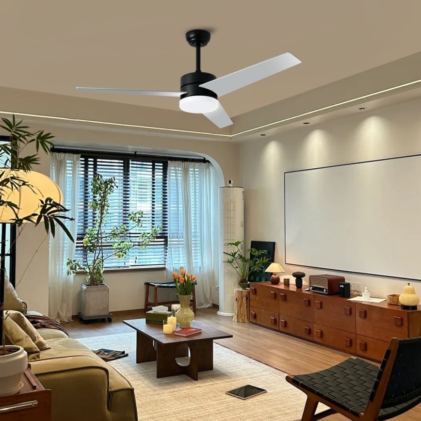 Immax NEO 07285L - Dimbare LED+CCT plafondventilator VARIABLE LED/24W/230V 3000/4000/6000K Wi-Fi Tuya Ø 132 cm + afstandsbediening