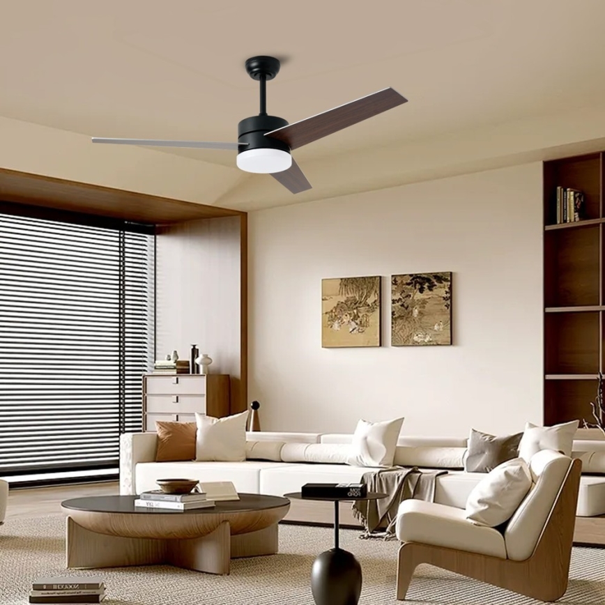 Immax NEO 07285L - LED+CCT Dimbare plafondventilator VARIABLE LED/24W/230V 3000/4000/6000K Wi-Fi Tuya + afstandsbediening
