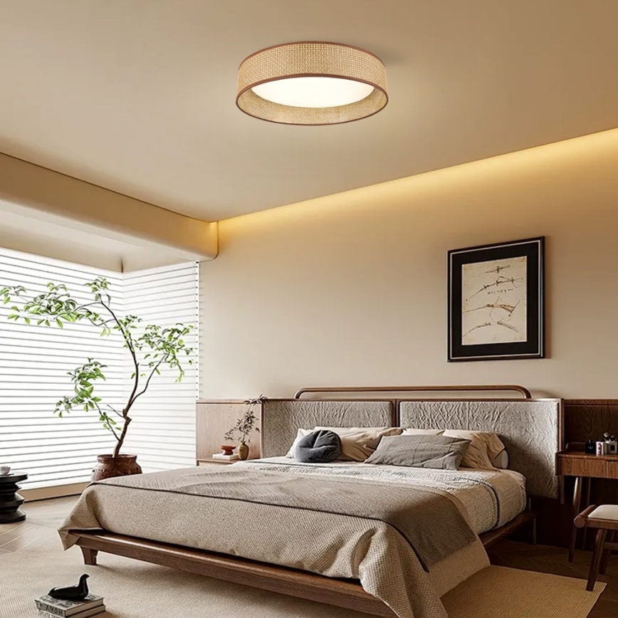 Immax NEO 07288L - LED+CCT Dimbare plafondlamp LONA LED/36W/230V 3000-6000K Wi-Fi Tuya Ø 45,5 cm + afstandsbediening
