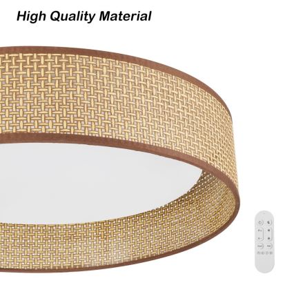 Immax NEO 07288L - LED+CCT Dimbare plafondlamp LONA LED/36W/230V 3000-6000K Wi-Fi Tuya Ø 45,5 cm + afstandsbediening