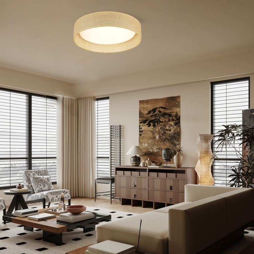 Immax NEO 07289L - LED+CCT Dimbare plafondlamp LONA LED/36W/230V 3000-6000K Wi-Fi Tuya Ø 45,5 cm + afstandsbediening