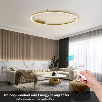 Immax NEO 07290-120G - LED+CCT Dimbare plafondlamp FINO LED/55W/230V 2700–6500K Tuya Ø 120 cm + afstandsbediening