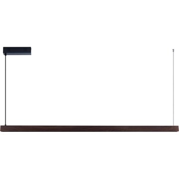 Immax NEO 07302L - LED-dimbare hanglamp aan kabel MADEIRA LED/44W/230V Wi-Fi Tuya 202 cm walnoot + afstandsbediening