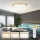Immax NEO 07311L - dimbare LED-plafondlamp SEMPLICI LED/96W/230V Ø 80 cm Wi-Fi Tuya goudkleurig + afstandsbediening