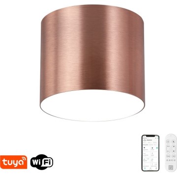 Immax NEO 07320L - LED-dimbare plafondlamp RONDATE LED/32W/230V Ø 16,5 cm Wi-Fi Tuya roségoud