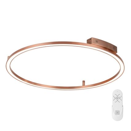 Immax NEO 07325-120C - Dimbare LED-plafondlamp FINO LED/72W/230V 120 cm Tuya roségoud + afstandsbediening