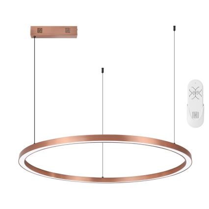 Immax NEO 07327L - Dimbare LED-hanglamp aan kabel FINO LED/55W/230V 80 cm Tuya roségoud + afstandsbediening