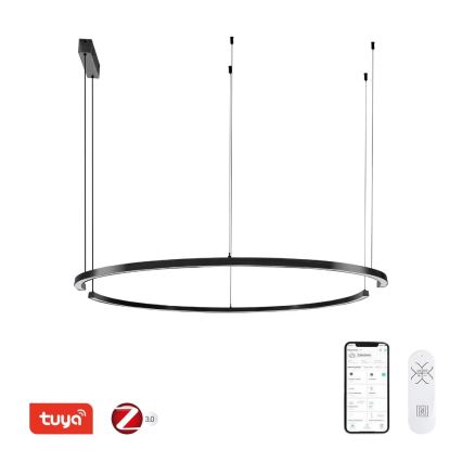 Immax NEO 07329L - LED dimbare pendellamp met kabel FINO LED/72W/230V 120 cm Tuya zwart + afstandsbediening