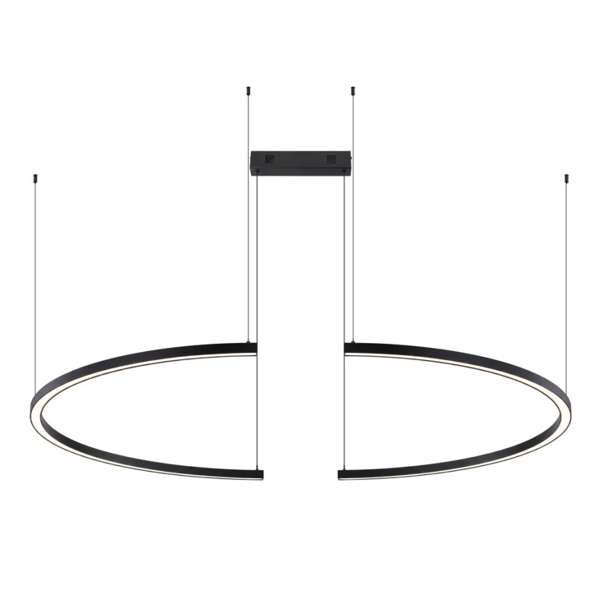 Immax NEO 07329L - LED dimbare pendellamp met kabel FINO LED/72W/230V 120 cm Tuya zwart + afstandsbediening