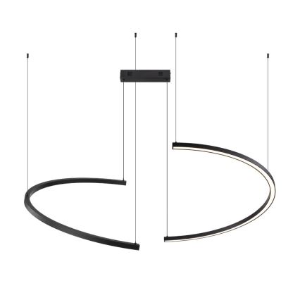 Immax NEO 07329L - LED dimbare pendellamp met kabel FINO LED/72W/230V 120 cm Tuya zwart + afstandsbediening