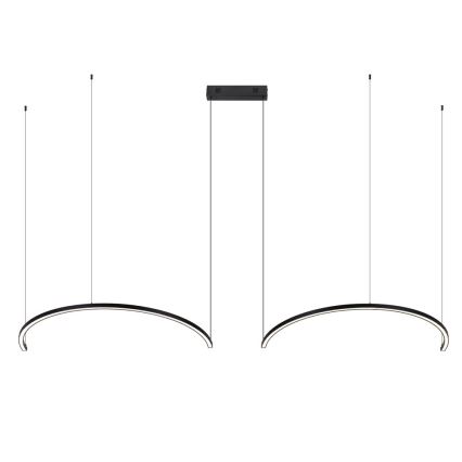 Immax NEO 07329L - LED dimbare pendellamp met kabel FINO LED/72W/230V 120 cm Tuya zwart + afstandsbediening