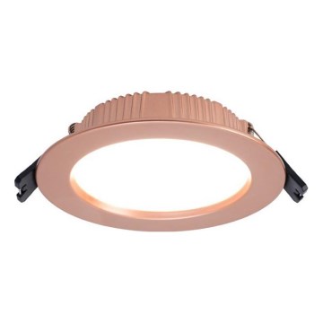 Immax NEO 07330L - Dimbare LED-inbouwspot DOWN LED/12W/230V Wi-Fi Tuya Ø 12 cm roségoud