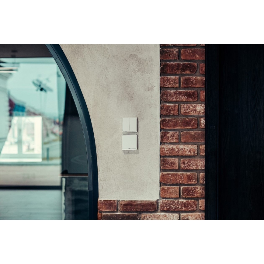 Immax NEO 07506L - Schakelaar 1-knops SMART 1xCR2430 Zigbee 3.0 Tuya