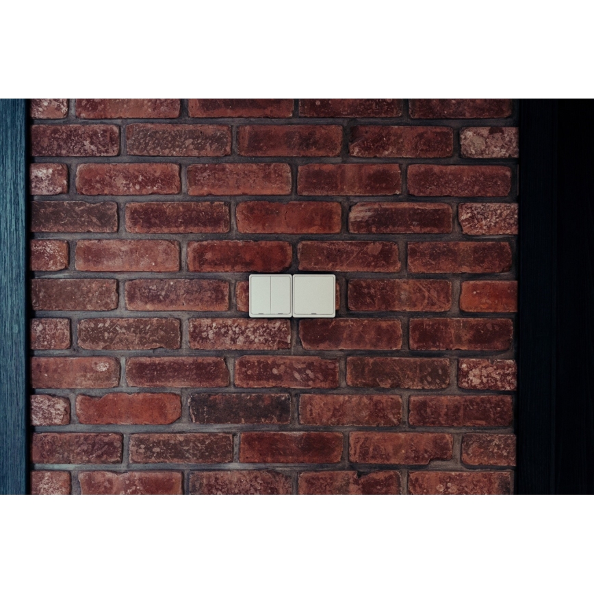 Immax NEO 07513L - 2-knopschakelaar SMART 230V Wi-Fi Tuya