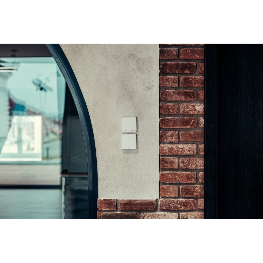 Immax NEO 07513L - 2-knopschakelaar SMART 230V Wi-Fi Tuya