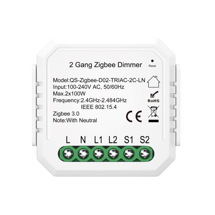 Immax NEO 07520L - Slimme dimbare controller V5 2-knops Tuya