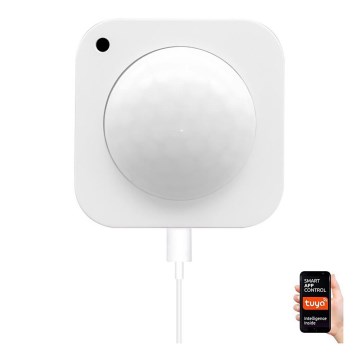 Immax NEO 07527L - Slimme PIR bewegingssensor 1xCR123A IP20 Tuya